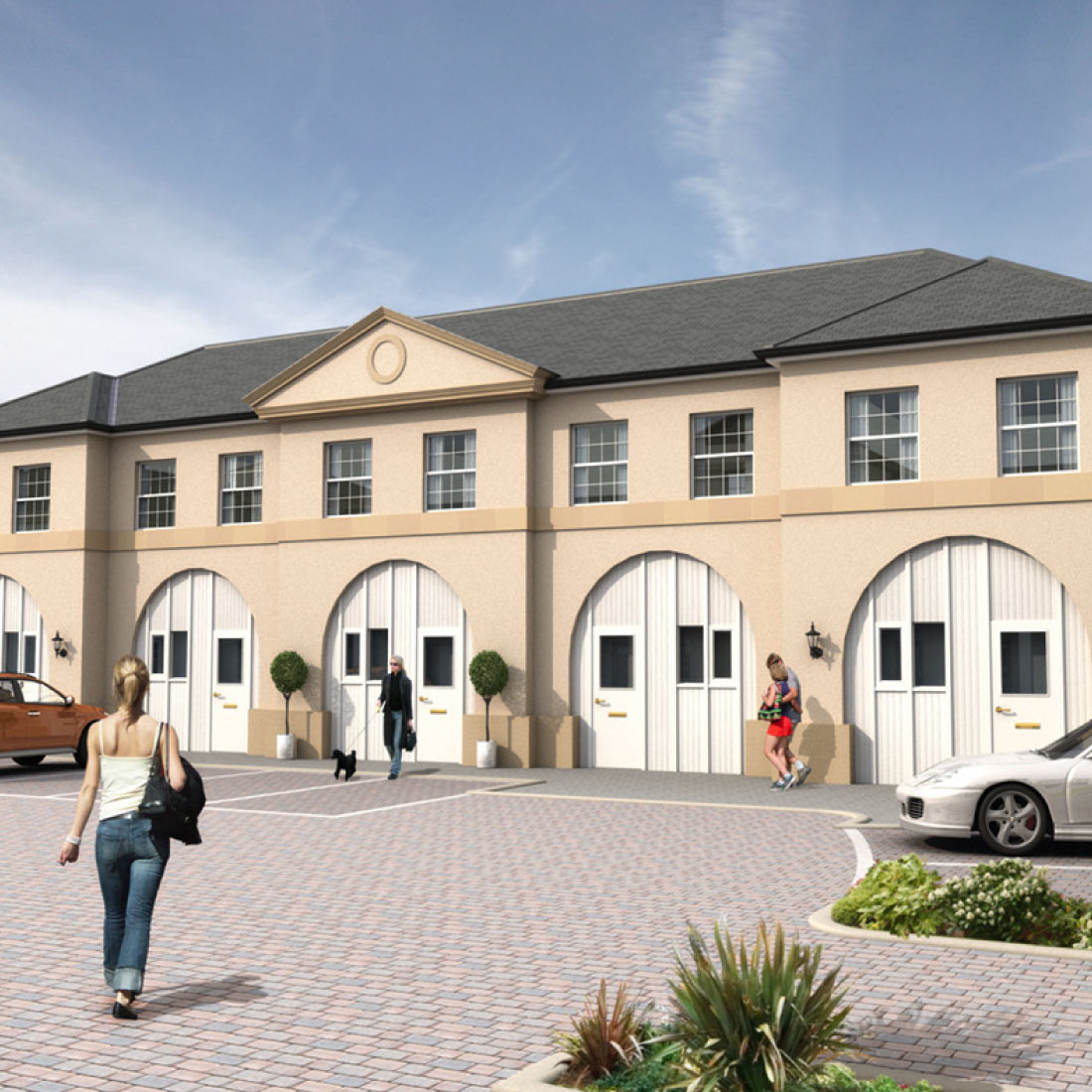 The Courtyard, Axwell Park, Blaydon-on-Tyne