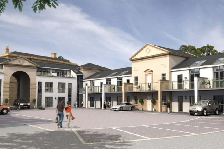 The Courtyard, Axwell Park, BlaydononTyne Mellor Architects